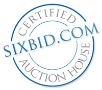 Sixbid Quality Seal for Certified Auction Houses