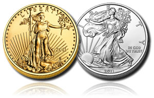 American Eagle Gold and Silver Bullion Coins