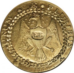 1787 Brasher Doubloon Gold Coin