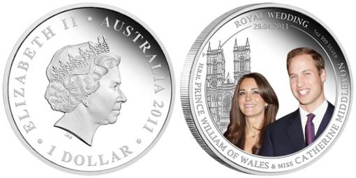 Australia Royal Wedding 1oz Silver Coin