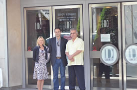 Muriel Eymery, Gaetan Warin and Don Willis
