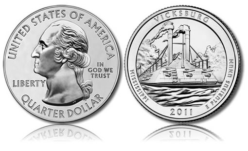 Vicksburg National Military Park Coin