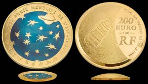 2009 International Year of Astronomy gold coin
