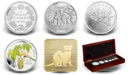 Royal Canadian Mint's Latest 2011 Collector Coins and Set