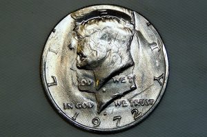 Double Struck 1972-D Kennedy half-dollar