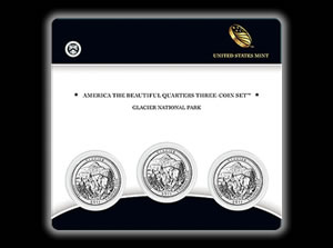 Glacier Quarter Three-Coin Set