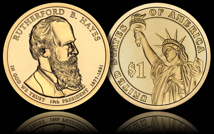 Details about   2011 Rutherford B Hayes Presidential S Dollar Proof 