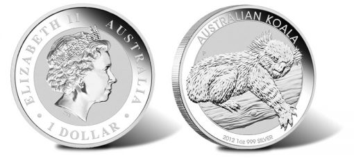 2012 Australian Silver Koala Coin (1 oz)