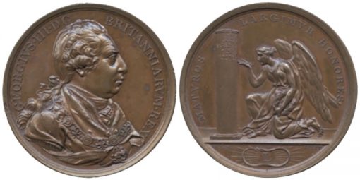 British Victories of King George III, Bronze Medal