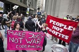 Makes Jobs Not War Photo