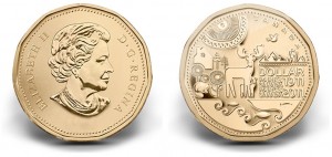 2011 Parks Canada Centennial $1 circulation coin