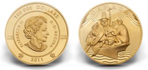 Royal Canadian Mint 10-Kilo 99.999 Pure Gold Coin