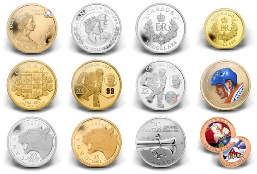 Royal Canadian Mint's Newest 2011-2012 Collector Coins