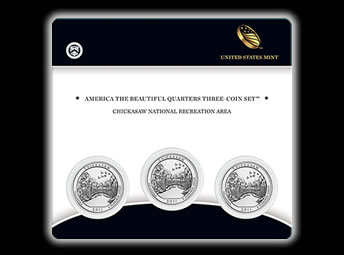 Chickasaw Quarter Three-Coin Set