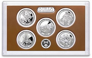 2012 America the Beautiful Quarters Proof Set