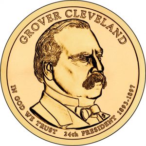 Grover Cleveland Presidential Dollar - Second Term