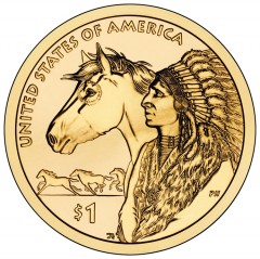 2012 Native American $1 Coin Image