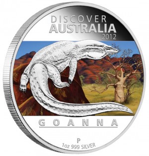 Goanna Silver Proof Coin
