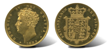 1825 George IV (1820-30), Proof Gold Sovereign