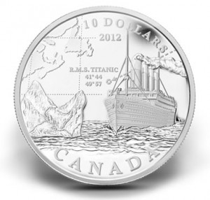 2012 $10 RMS TITANIC SILVER COMMEMORATIVE COIN