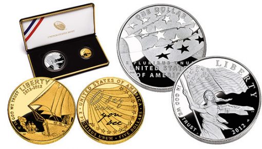 2012 Star-Spangled Banner Commemorative Coins and Two-Coin Proof Set