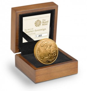 2012 UK Gold Proof Quarter Sovereign
