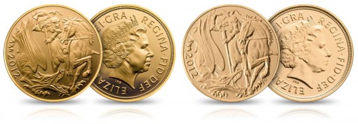 2012 UK Gold Sovereigns