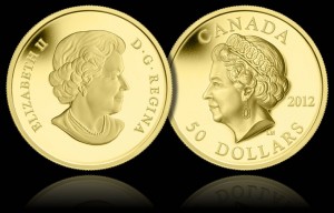 Queen Elizabeth II Ultra-High Relief Gold Proof Coin