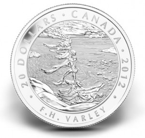 2012 $20 Stormy Weather Silver Coin