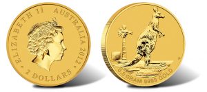 2012 Australian Mini Roo Gold Coin