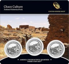 Chaco Culture Quarter Three-Coin Set