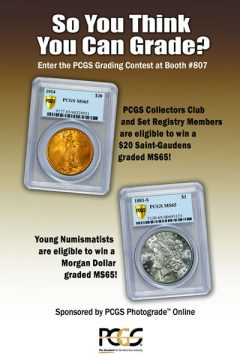 May-June 2012 Long Beach PCGS Grading Contest