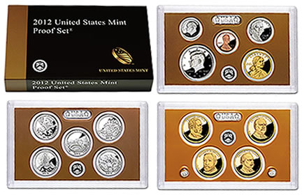 2011 U Mint Proof set 14 coin Set  Quarters President Box /& COA S