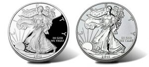Price for 2012 San Francisco American Silver Eagle Two-Coin Set 2012-S Proof and 2012-S Reverse Proof American Silver Eagle Coins