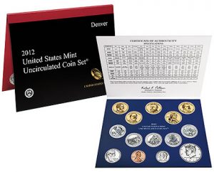 2012 U.S. Mint Uncirculated Coin Set