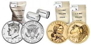 Kennedy Halves and Native American $1 Coin Products