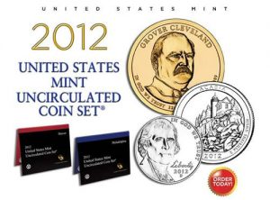 U.S. Mint Image of the 2012 Uncirculated Coin Set