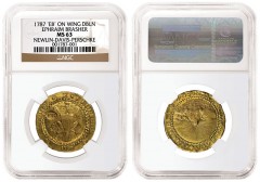 1787 Brasher Doubloon Coin