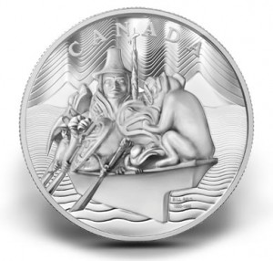 2012 $500 Spirit of Haida Gwaii Silver Coin