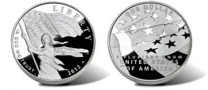 2012-P Proof Star-Spangled Banner Silver Dollar