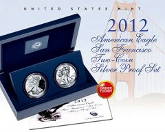 2012-S American Silver Eagle Two-Coin Proof Set