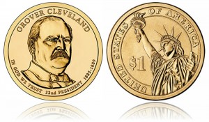 Grover Cleveland (First Term) Presidential $1 Coin