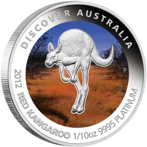 Red Kangaroo Platinum Proof Coin