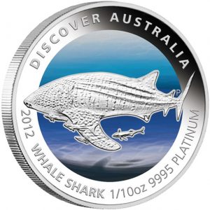 Whale Shark Platinum Proof Coin