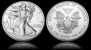 2012 Uncirculated American Eagle Silver Coin