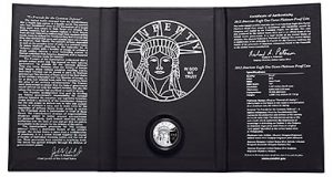 2012-W Proof American Eagle Presentation Case