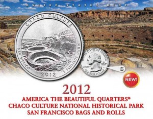 US Mint image of 2012-S Chaco Culture Quarter