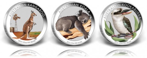 2012 Australian Outback Collection Coins