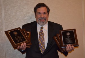 Mike Fuljenz with six 2012 NLG awards