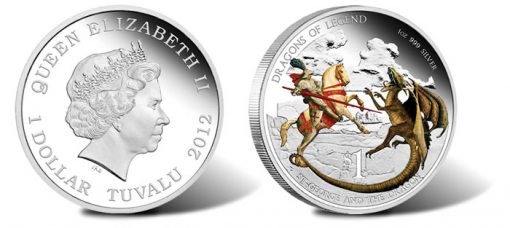 St. George and the Dragon Silver Proof Coin